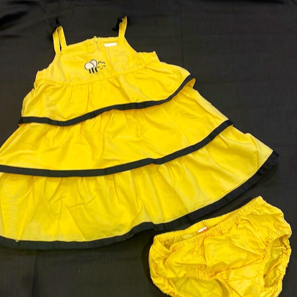 Gymboree Bumble Bee sundress 18-24